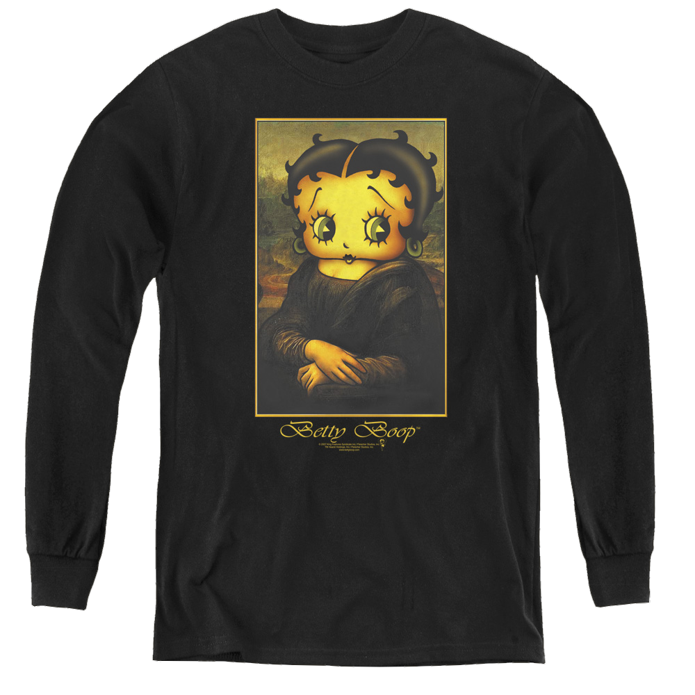 Betty Boop Boopalisa - Youth Long Sleeve T-Shirt Hoodie, Sweatshirt | ZylaModa.com