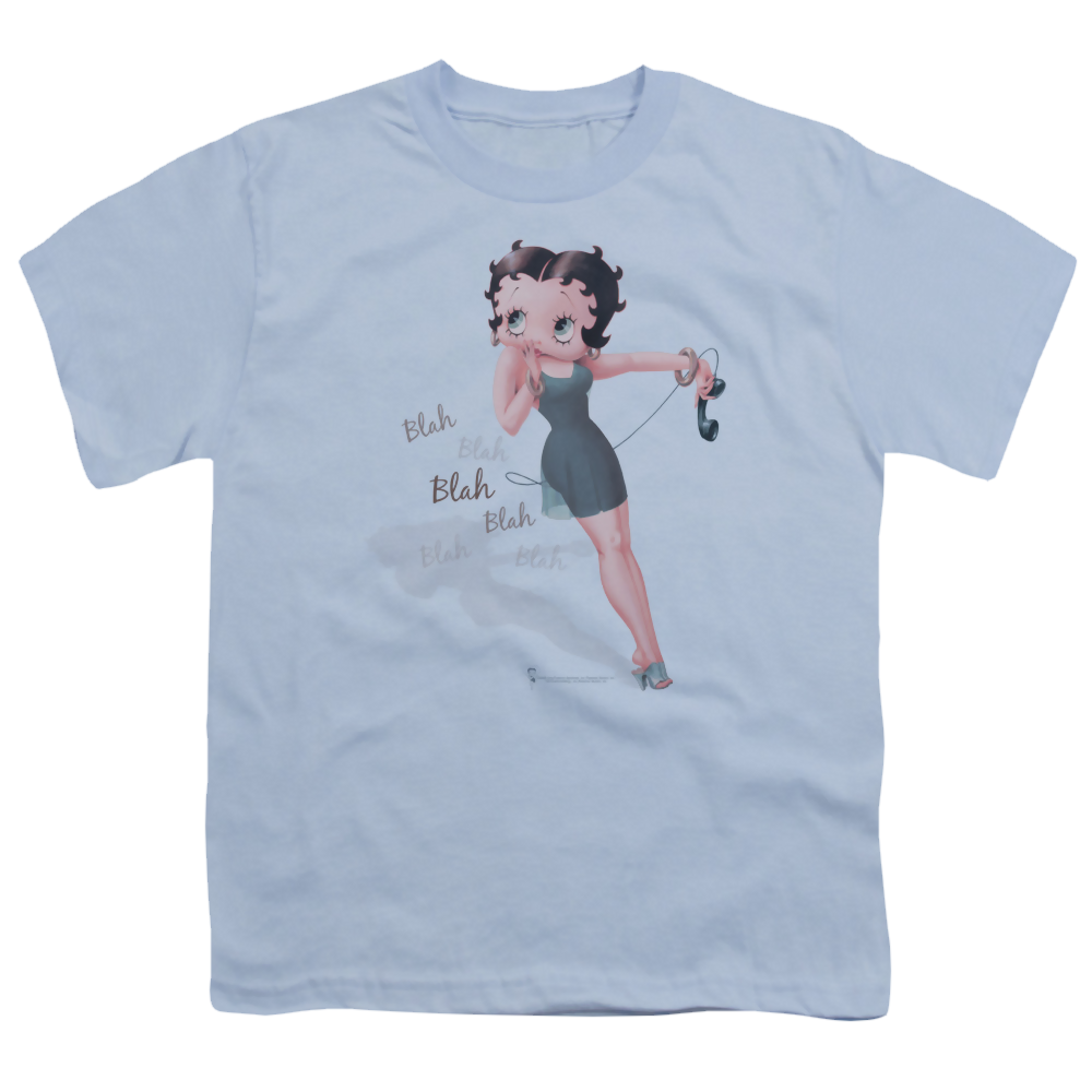 Betty Boop Blah Blah Blah - Youth T-Shirt Hoodie, Sweatshirt | ZylaModa.com