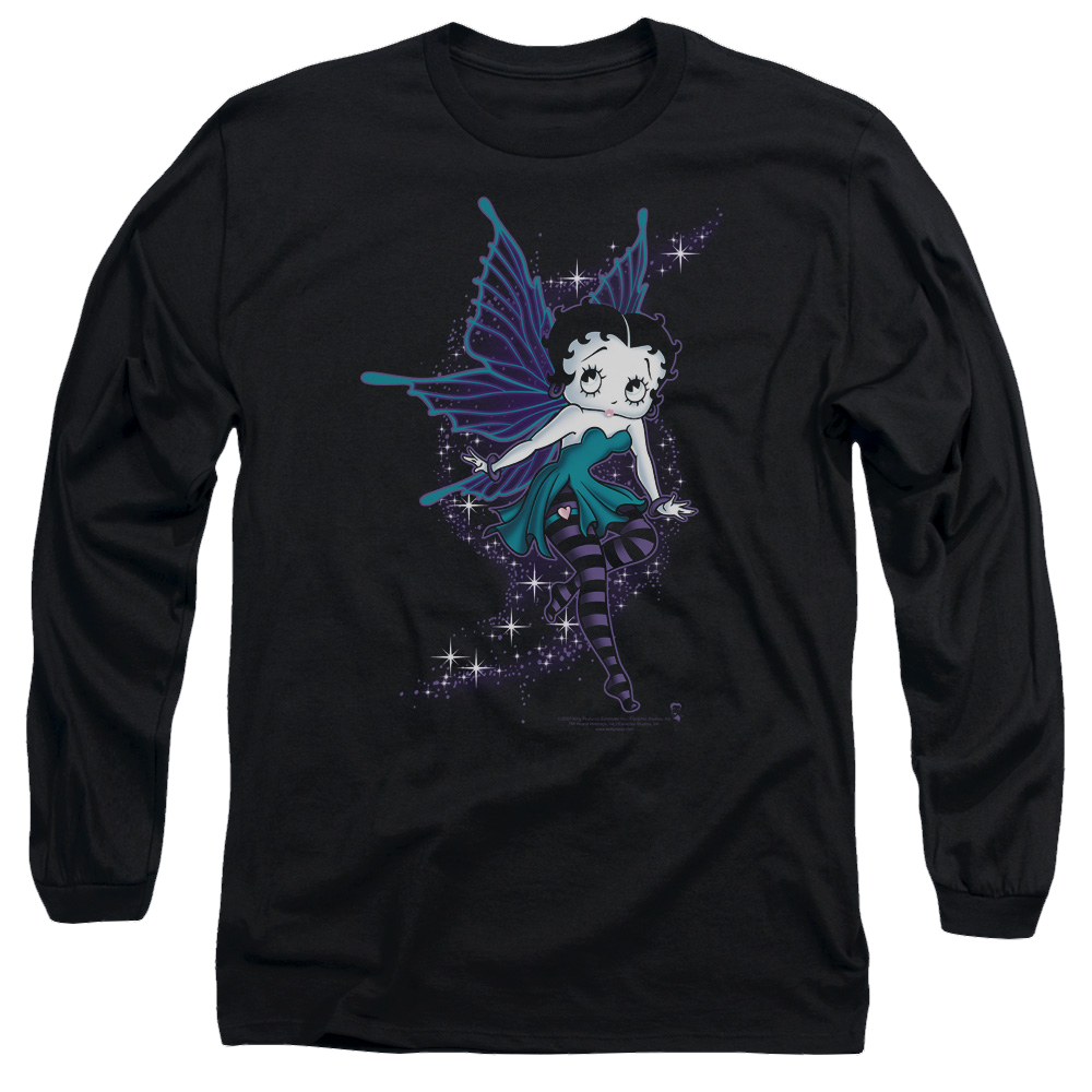Betty Boop Sparkle Fairy - Men's Long Sleeve T-Shirt Hoodie, Sweatshirt | ZylaModa.com