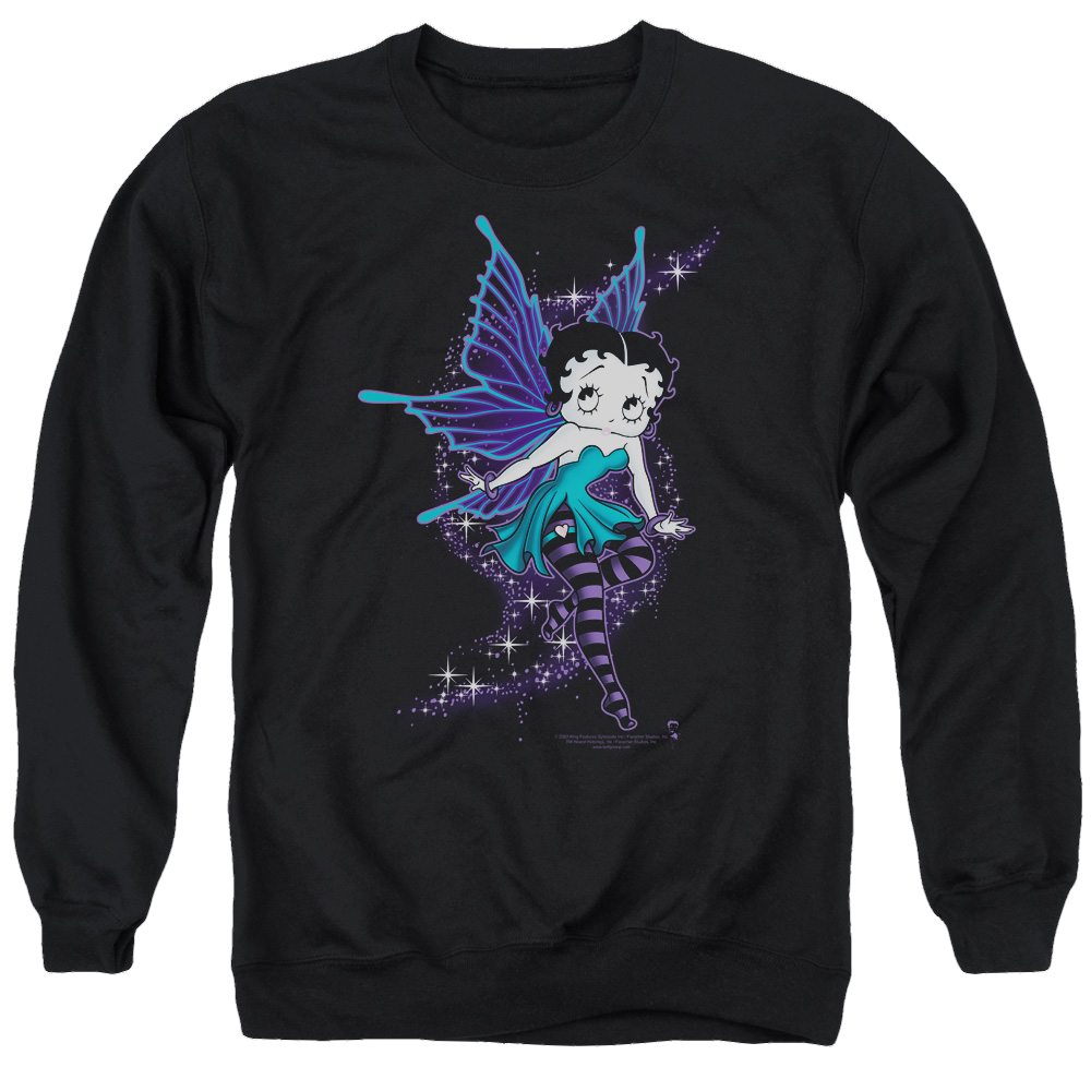 Betty Boop Sparkle Fairy - Men's Crewneck Sweatshirt T-Shirts, Hoodie | ZylaModa.com