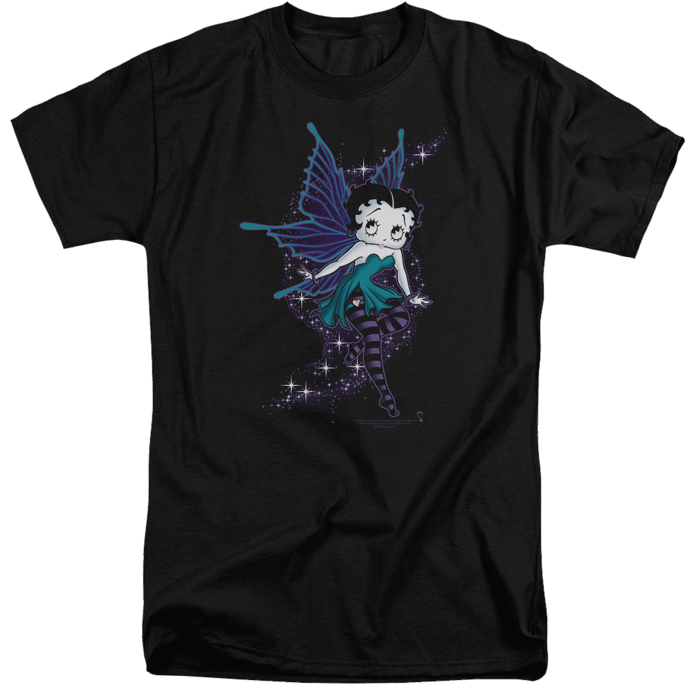 Betty Boop Sparkle Fairy - Men's Tall Fit T-Shirt Hoodie, Sweatshirt | ZylaModa.com