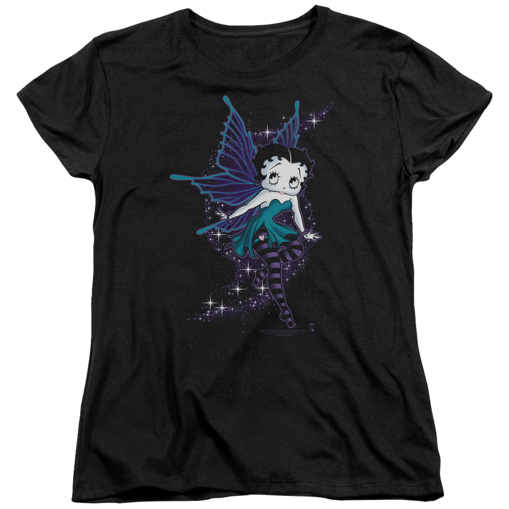 Betty Boop Sparkle Fairy - Women's T-Shirt Hoodie, Sweatshirt | ZylaModa.com