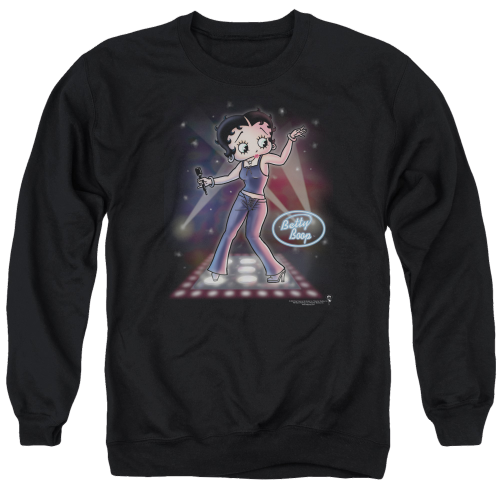 Betty Boop Pop Star - Men's Crewneck Sweatshirt T-Shirts, Hoodie | ZylaModa.com