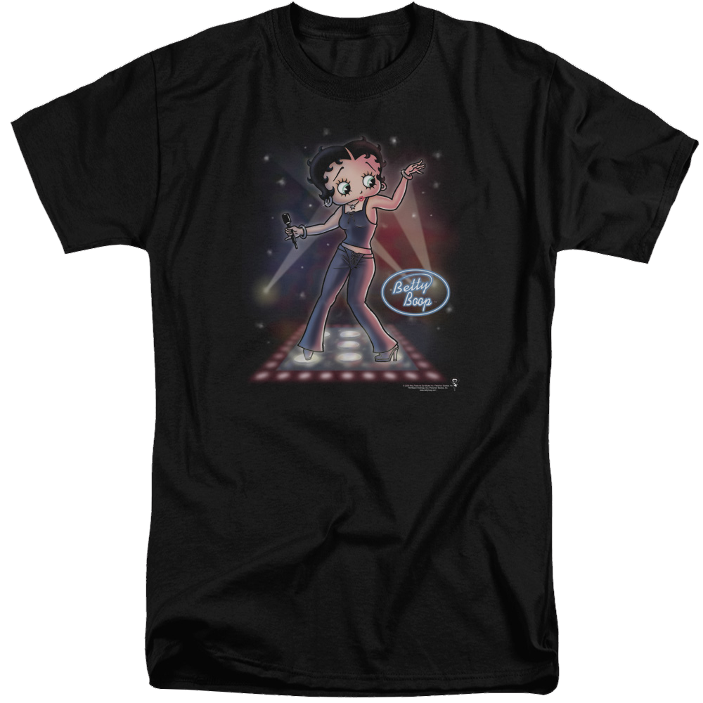 Betty Boop Pop Star - Men's Tall Fit T-Shirt Hoodie, Sweatshirt | ZylaModa.com