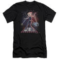 Betty Boop Pop Star - Men's Premium Slim Fit T-Shirt Hoodie, Sweatshirt | ZylaModa.com