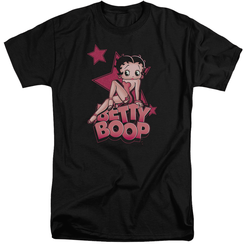 Betty Boop Sexy Star - Men's Tall Fit T-Shirt Hoodie, Sweatshirt | ZylaModa.com