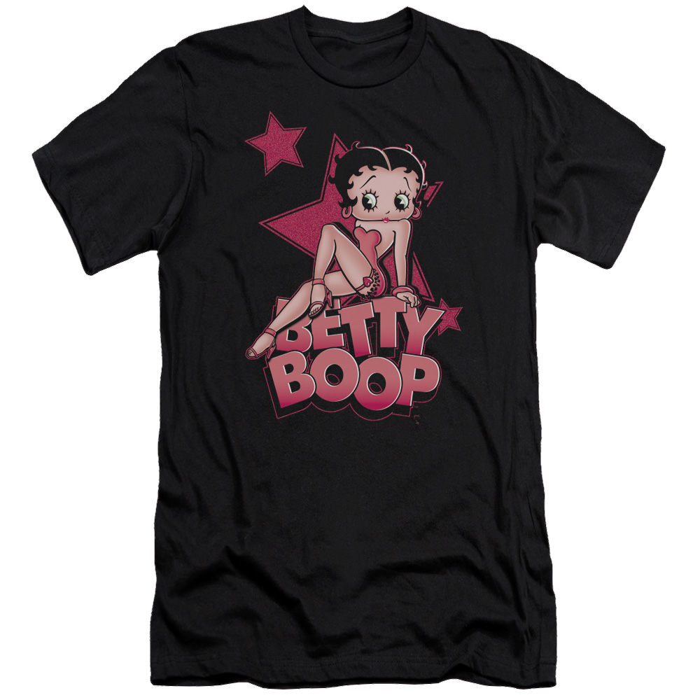 Betty Boop Sexy Star - Men's Premium Slim Fit T-Shirt Hoodie, Sweatshirt | ZylaModa.com