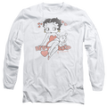 Betty Boop Classic With Pup - Men's Long Sleeve T-Shirt Hoodie, Sweatshirt | ZylaModa.com