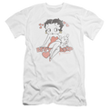 Betty Boop Classic With Pup - Men's Premium Slim Fit T-Shirt Hoodie, Sweatshirt | ZylaModa.com