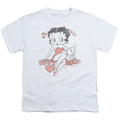 Betty Boop Classic With Pup - Youth T-Shirt Hoodie, Sweatshirt | ZylaModa.com