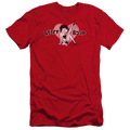 Betty Boop Vintage Cutie Pup - Men's Premium Slim Fit T-Shirt Hoodie, Sweatshirt | ZylaModa.com