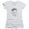 Betty Boop Vintage Wink - Juniors V-Neck T-Shirt Hoodie, Sweatshirt | ZylaModa.com
