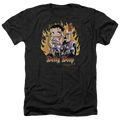 Betty Boop Biker Flames Boop - Men's Heather T-Shirt Hoodie, Sweatshirt | ZylaModa.com