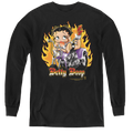 Betty Boop Biker Flames Boop - Youth Long Sleeve T-Shirt Hoodie, Sweatshirt | ZylaModa.com