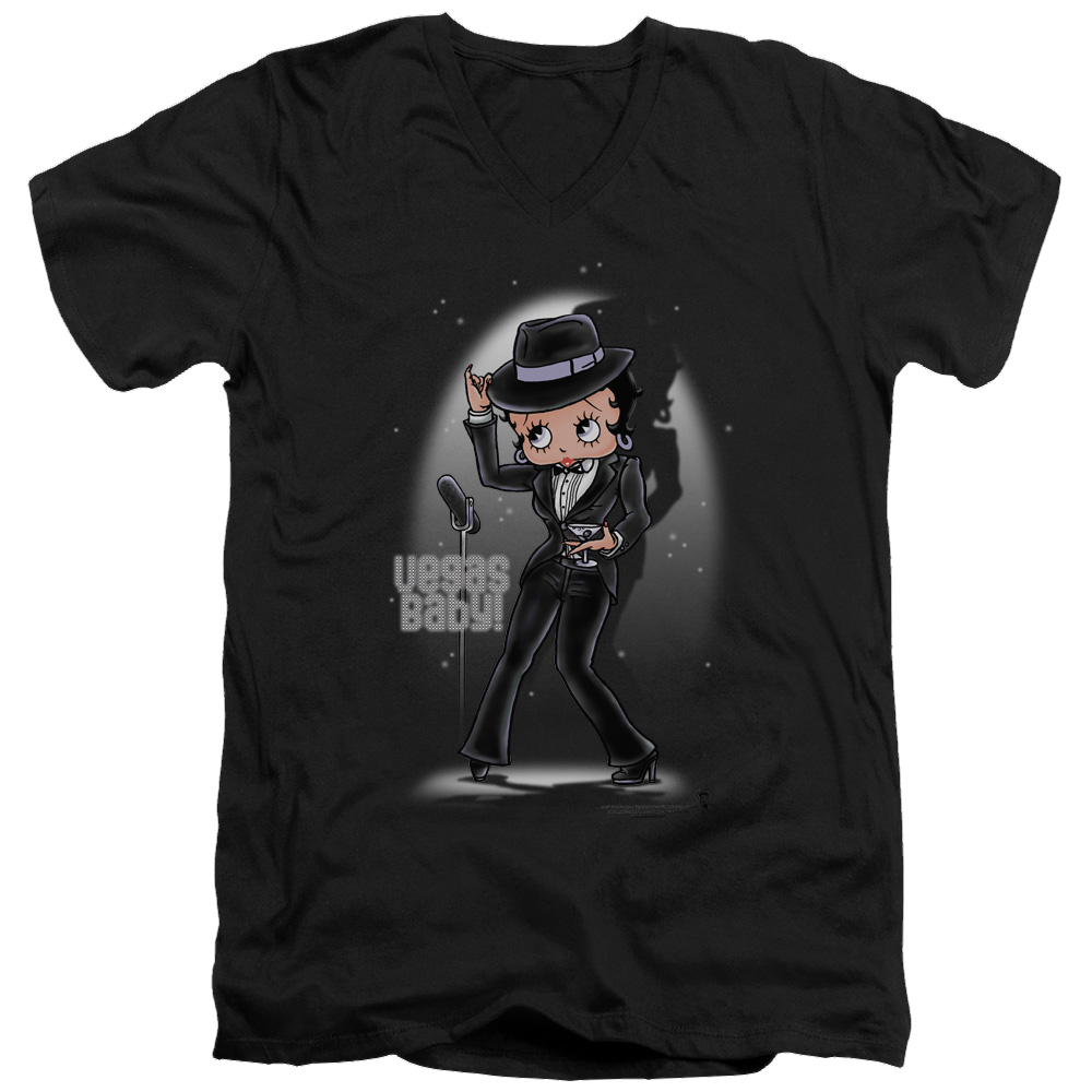 Betty Boop Vegas Baby - Men's V-Neck T-Shirt Hoodie, Sweatshirt | ZylaModa.com