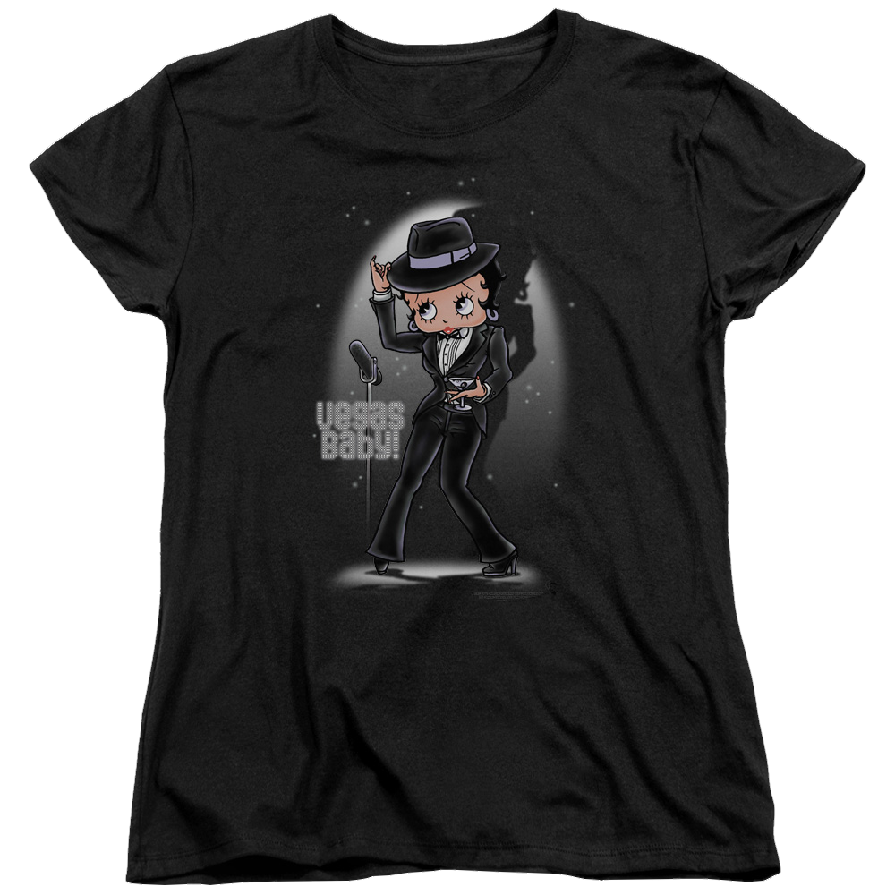 Betty Boop Vegas Baby - Women's T-Shirt Hoodie, Sweatshirt | ZylaModa.com