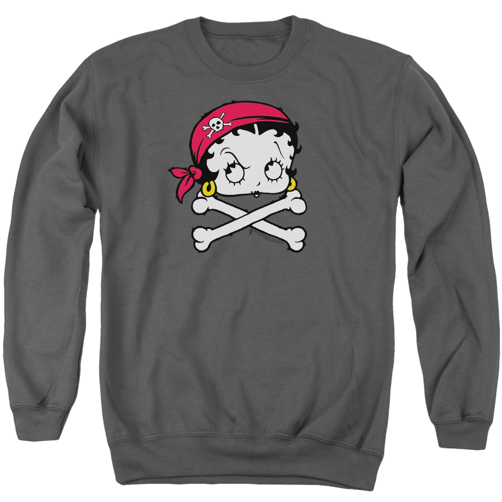 Betty Boop Pirate - Men's Crewneck Sweatshirt T-Shirts, Hoodie | ZylaModa.com