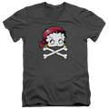 Betty Boop Pirate - Men's V-Neck T-Shirt Hoodie, Sweatshirt | ZylaModa.com