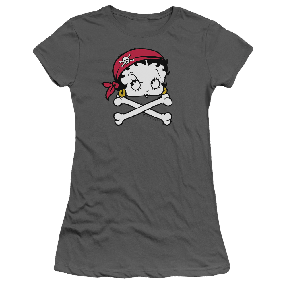 Betty Boop Pirate - Juniors T-Shirt Hoodie, Sweatshirt | ZylaModa.com
