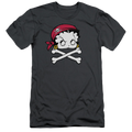 Betty Boop Pirate - Men's Slim Fit T-Shirt Hoodie, Sweatshirt | ZylaModa.com