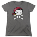 Betty Boop Pirate - Women's T-Shirt Hoodie, Sweatshirt | ZylaModa.com