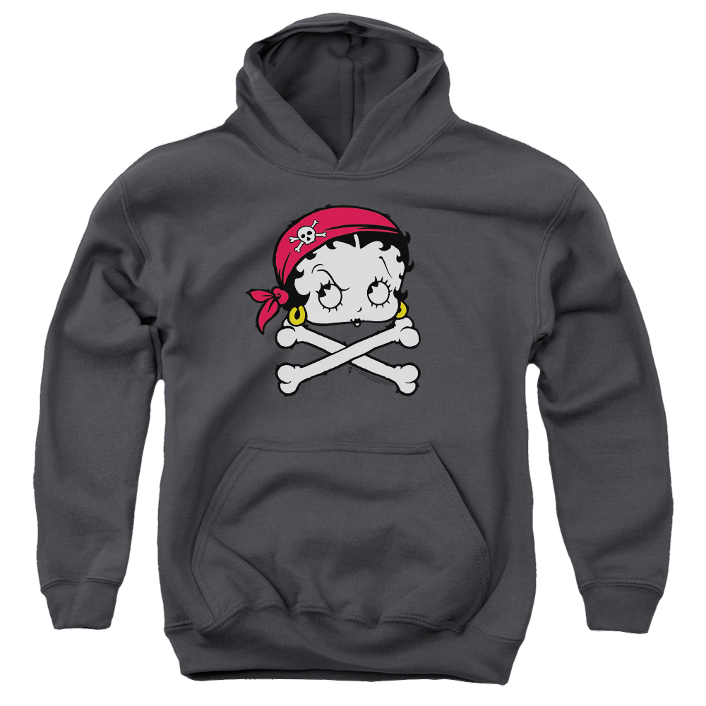 Betty Boop Pirate - Youth Hoodie T-Shirts, Sweatshirt | ZylaModa.com
