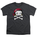 Betty Boop Pirate - Youth T-Shirt Hoodie, Sweatshirt | ZylaModa.com