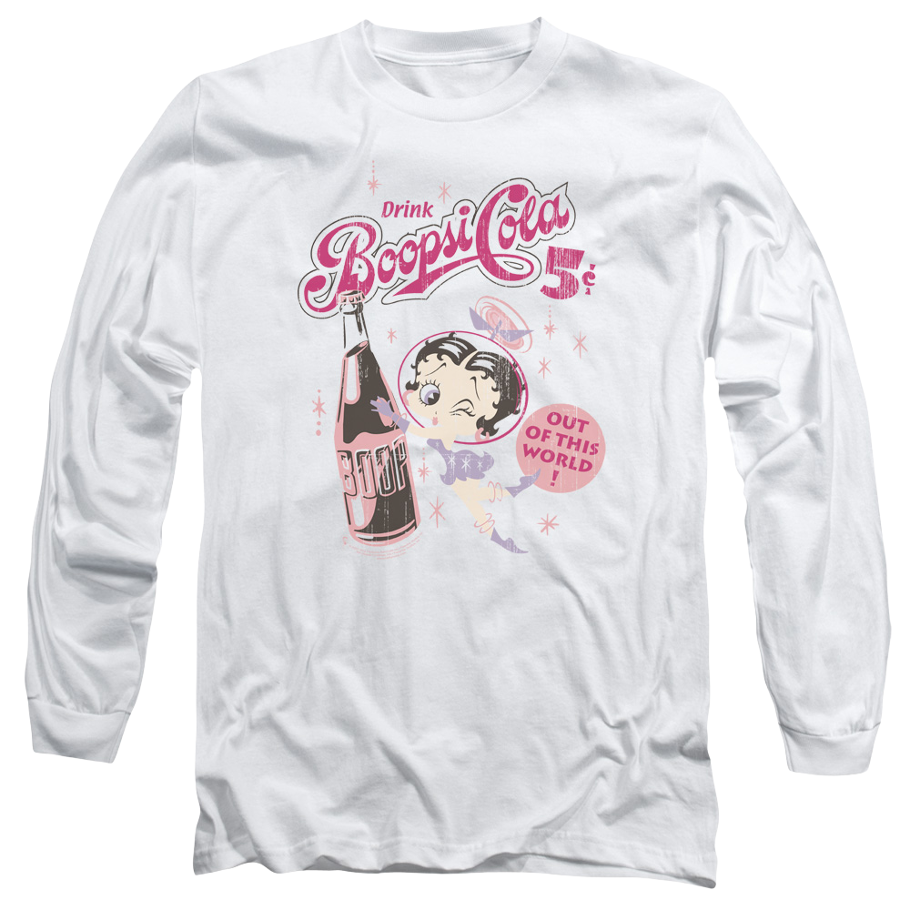 Betty Boop Boopsi Cola - Men's Long Sleeve T-Shirt Hoodie, Sweatshirt | ZylaModa.com