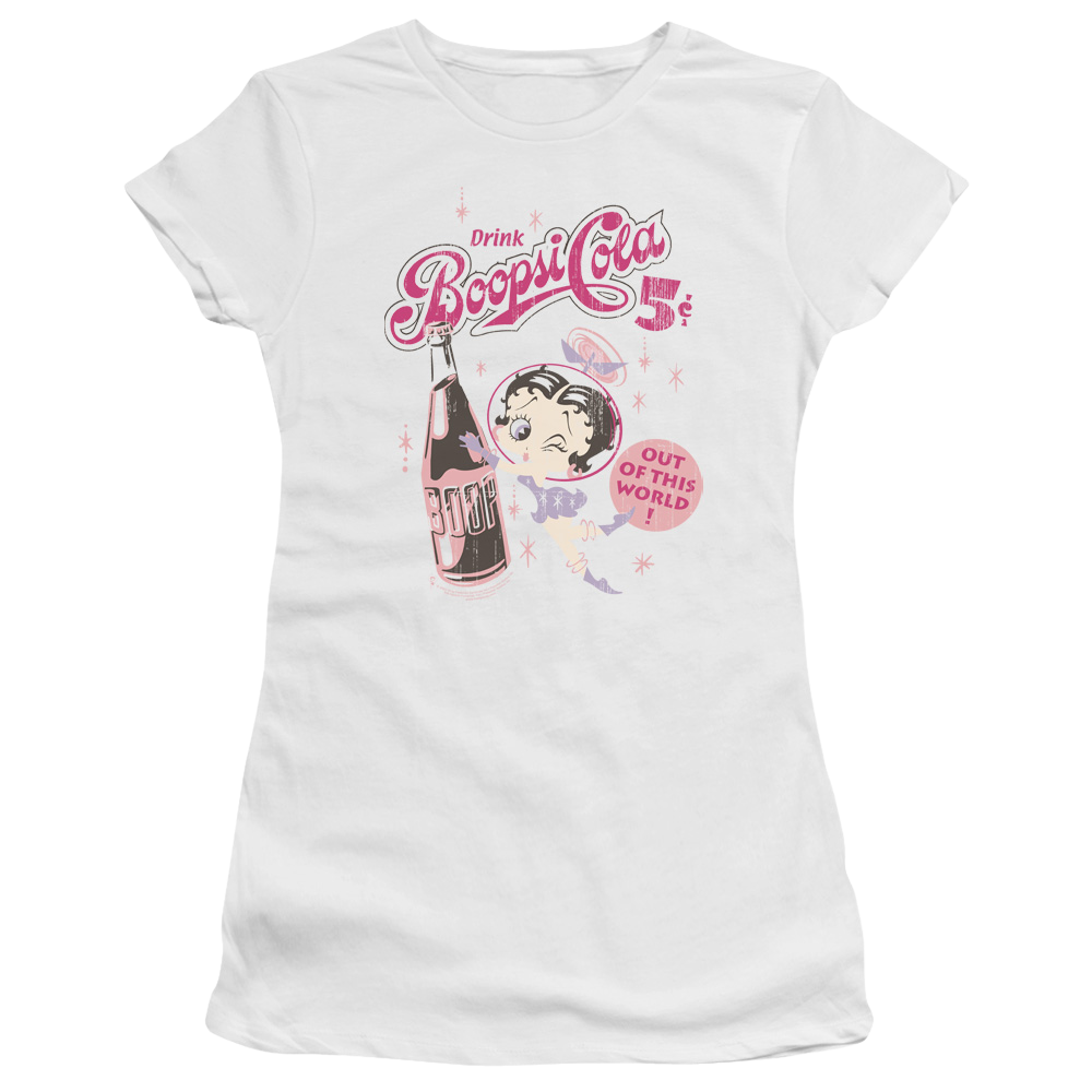 Betty Boop Boopsi Cola - Juniors T-Shirt Hoodie, Sweatshirt | ZylaModa.com