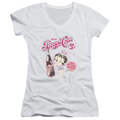 Betty Boop Boopsi Cola - Juniors V-Neck T-Shirt Hoodie, Sweatshirt | ZylaModa.com