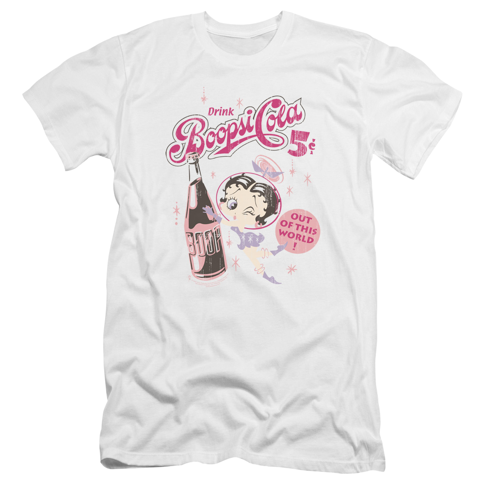 Betty Boop Boopsi Cola - Men's Premium Slim Fit T-Shirt Hoodie, Sweatshirt | ZylaModa.com