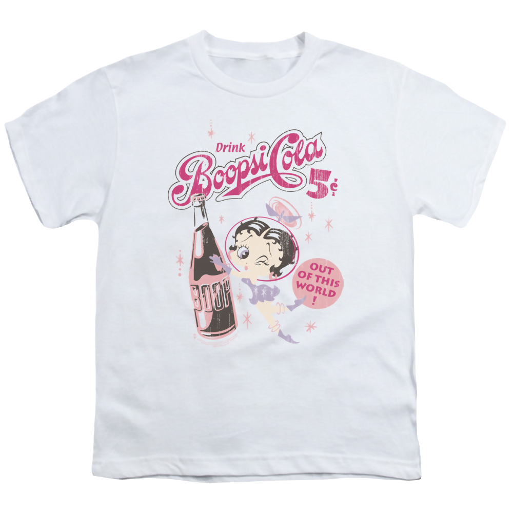 Betty Boop Boopsi Cola - Youth T-Shirt Hoodie, Sweatshirt | ZylaModa.com