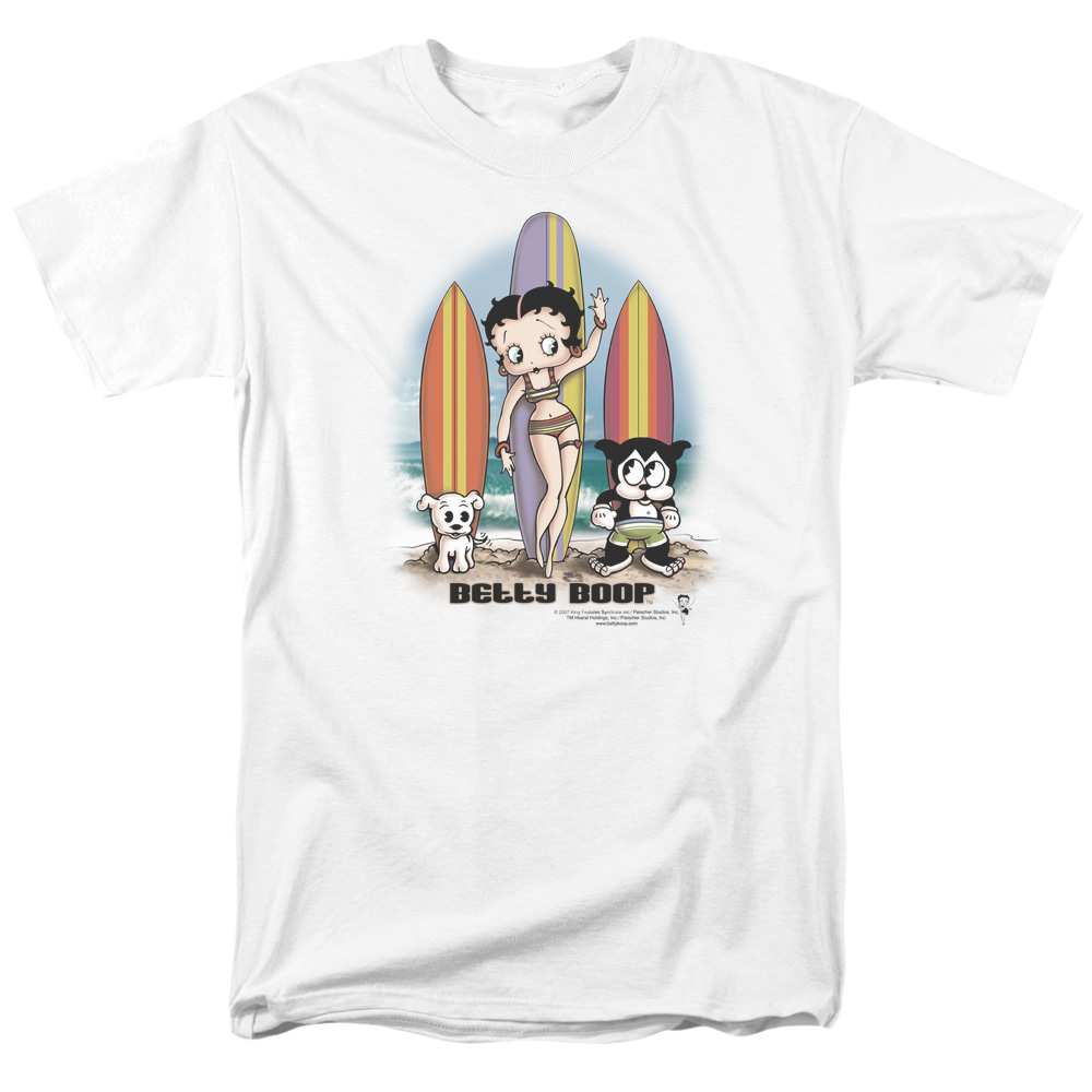 Betty Boop Surfers - Men's Regular Fit T-Shirt Hoodie, Sweatshirt | ZylaModa.com