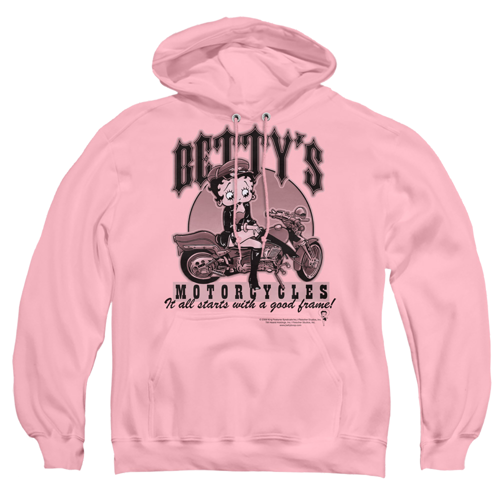 Betty Boop Bettys Motorcycles - Pullover Hoodie T-Shirts, Sweatshirt | ZylaModa.com