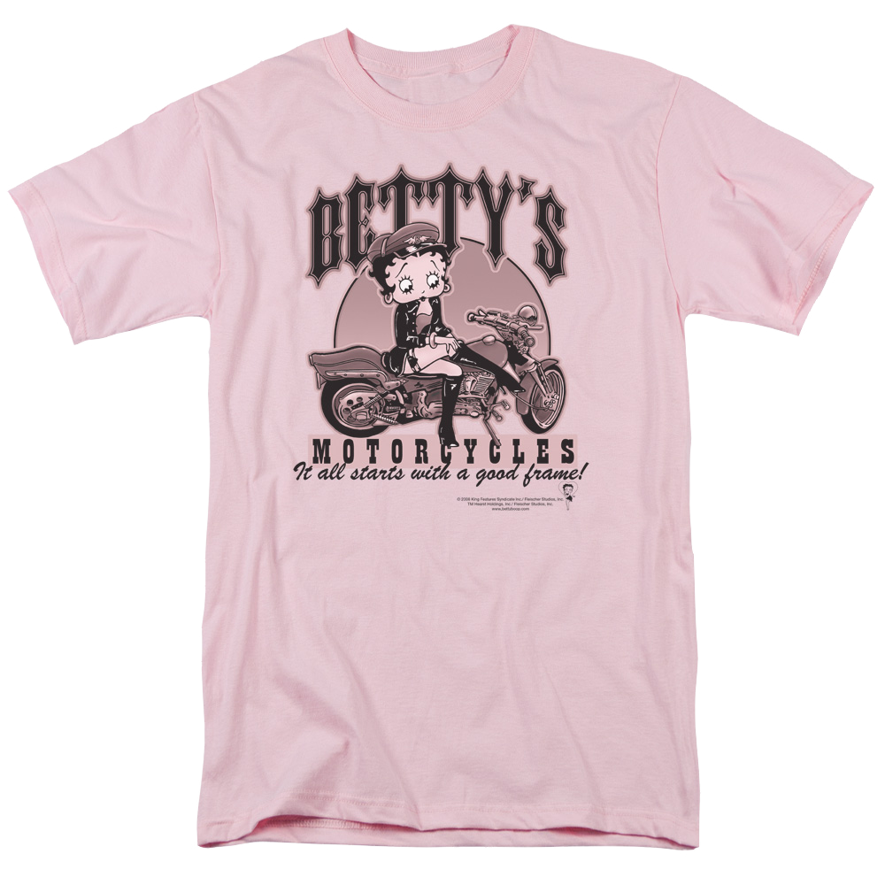 Betty Boop Bettys Motorcycles - Men's Regular Fit T-Shirt Hoodie, Sweatshirt | ZylaModa.com