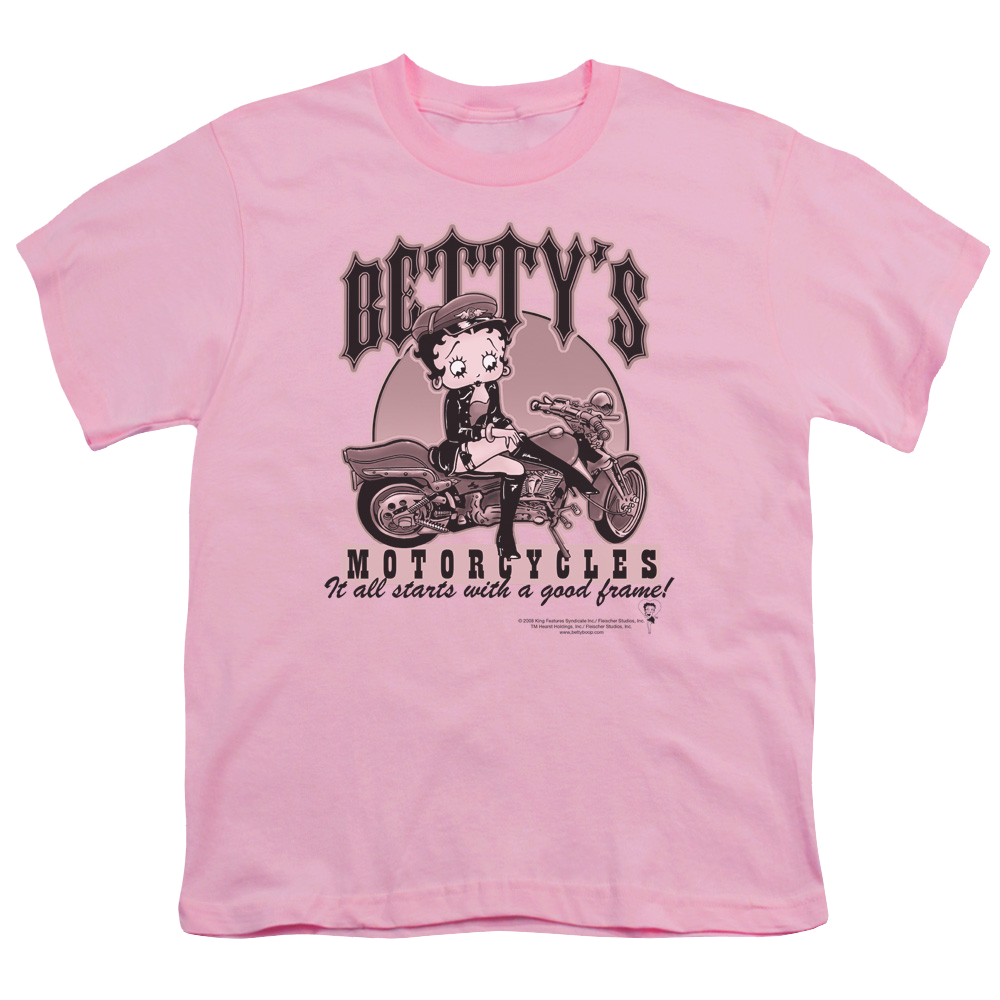 Betty Boop Bettys Motorcycles - Youth T-Shirt Hoodie, Sweatshirt | ZylaModa.com