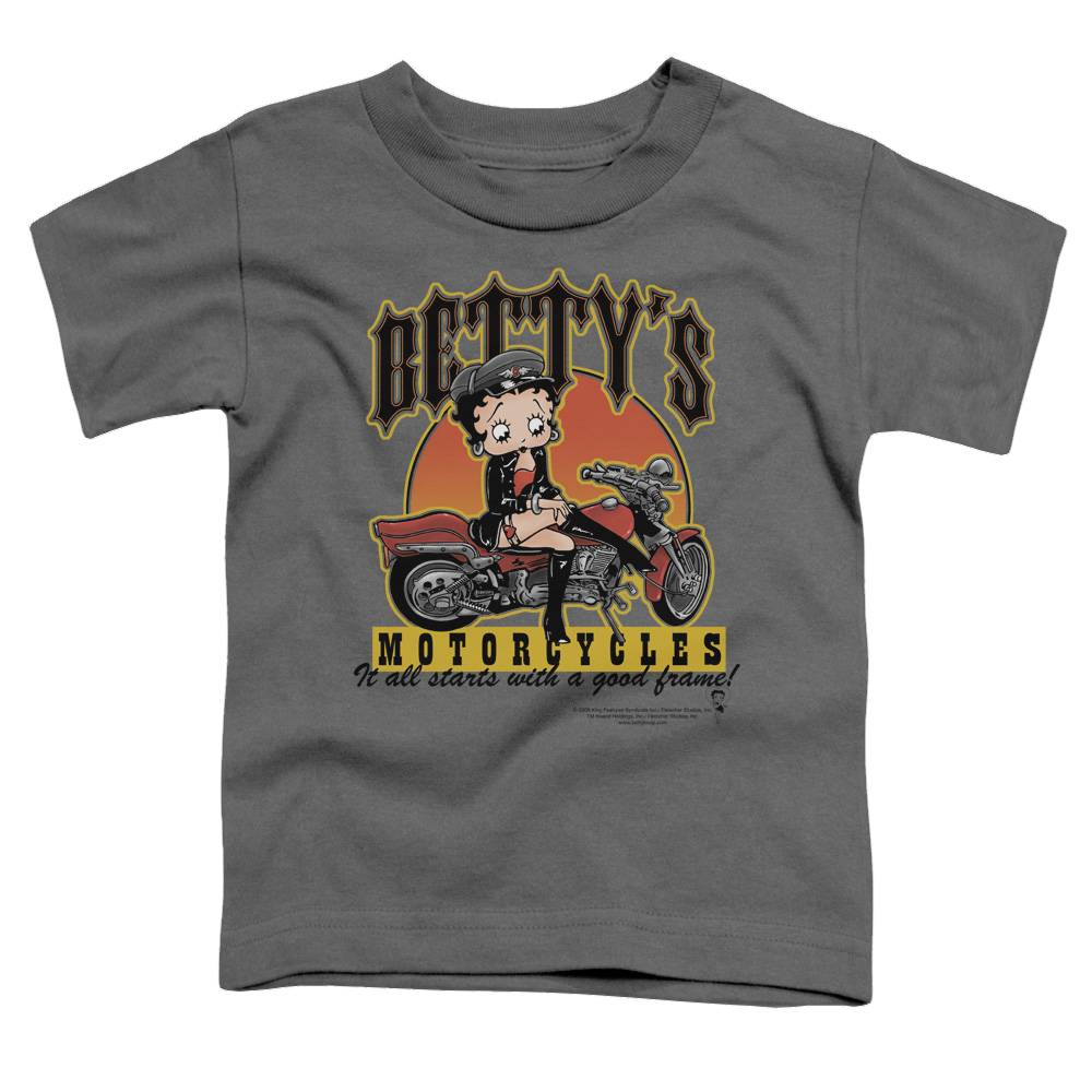 Betty Boop Bettys Motorcycles - Toddler T-Shirt Hoodie, Sweatshirt | ZylaModa.com