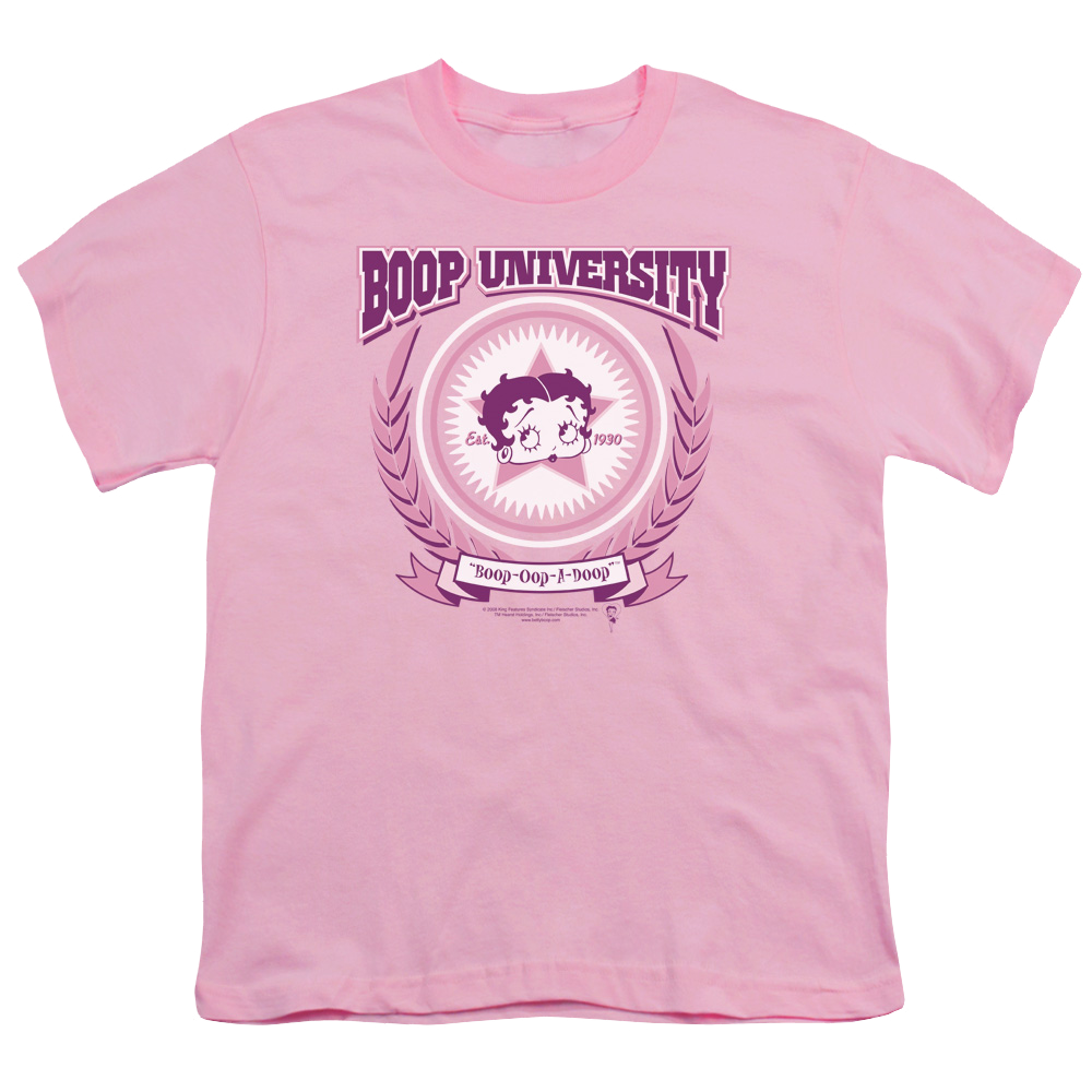 Betty Boop Boop University - Youth T-Shirt Hoodie, Sweatshirt | ZylaModa.com