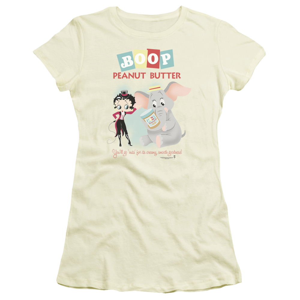 Betty Boop Boop Peanut Butter - Juniors T-Shirt Hoodie, Sweatshirt | ZylaModa.com