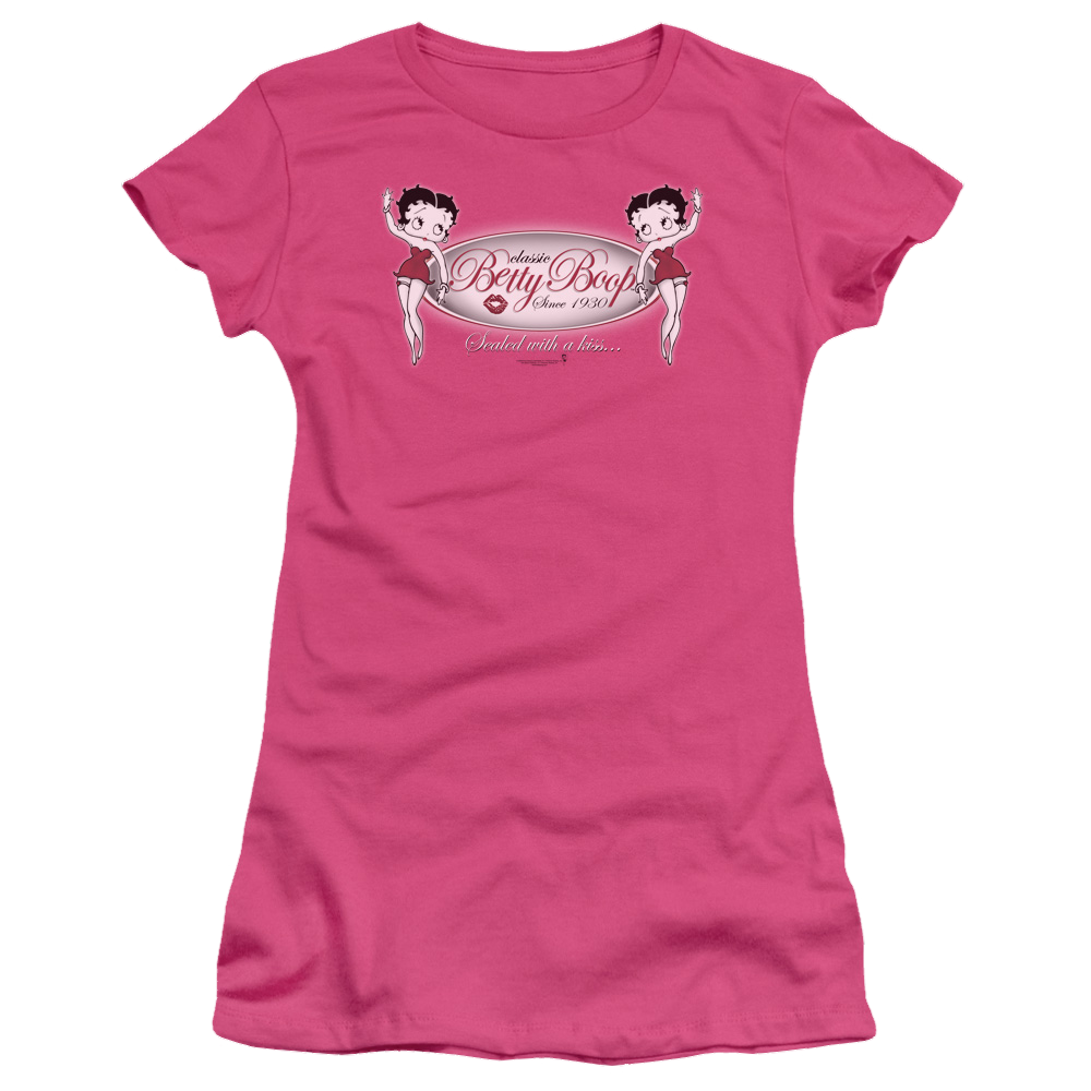 Betty Boop Classic Boop - Juniors T-Shirt Hoodie, Sweatshirt | ZylaModa.com