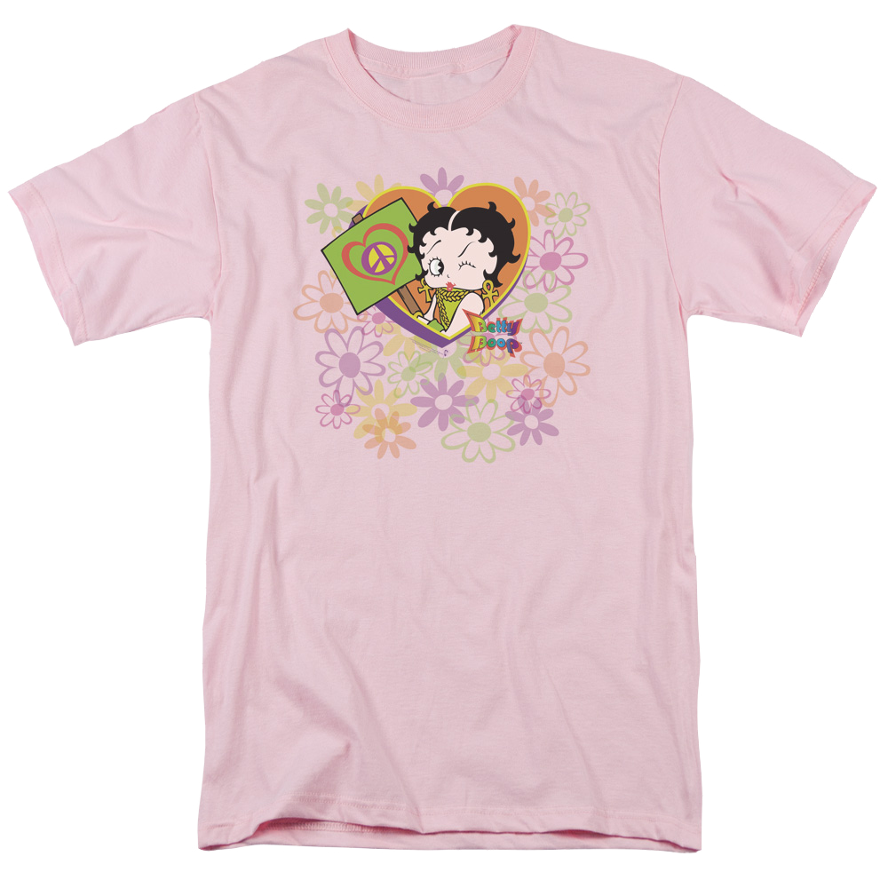 Betty Boop Peace Love And Boop - Men's Regular Fit T-Shirt Hoodie, Sweatshirt | ZylaModa.com