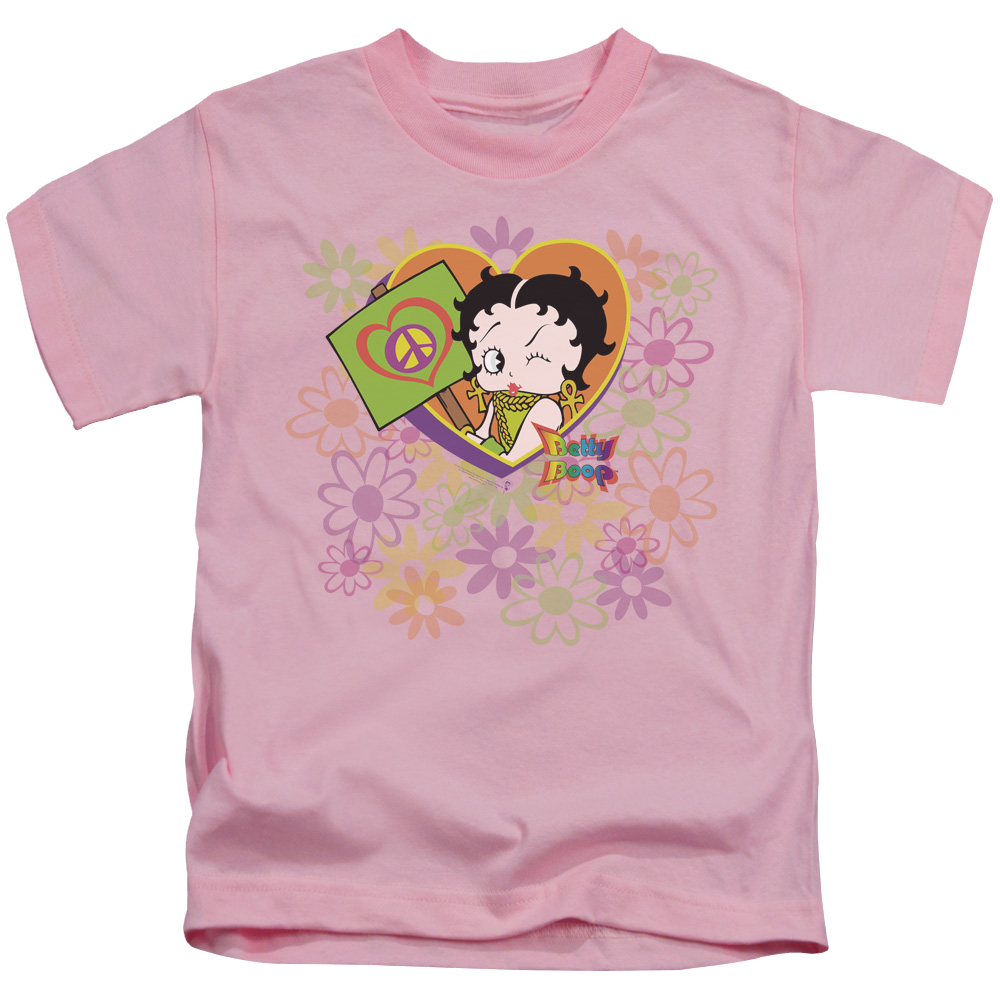 Betty Boop Peace Love And Boop - Kid's T-Shirt Hoodie, Sweatshirt | ZylaModa.com