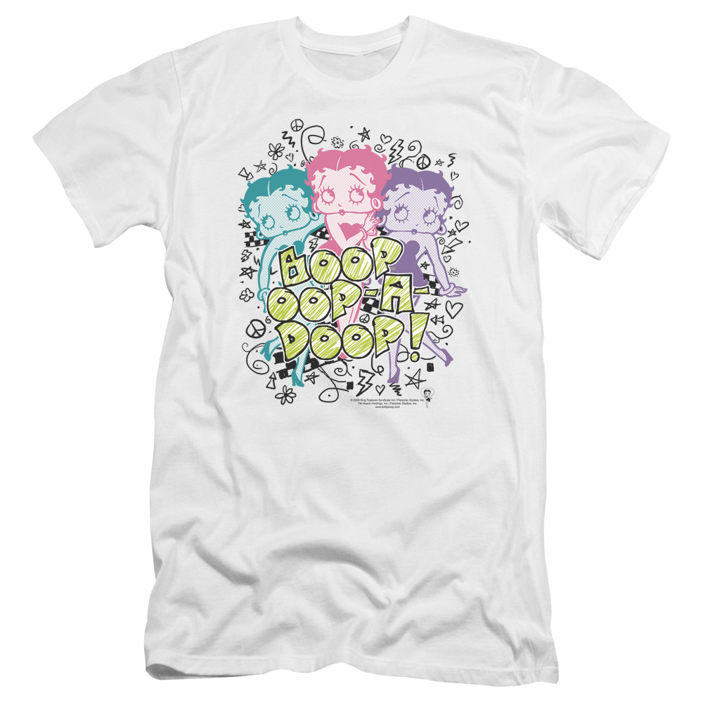 Betty Boop Sketch - Men's Premium Slim Fit T-Shirt Hoodie, Sweatshirt | ZylaModa.com