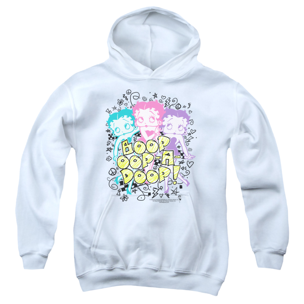 Betty Boop Sketch - Youth Hoodie T-Shirts, Sweatshirt | ZylaModa.com