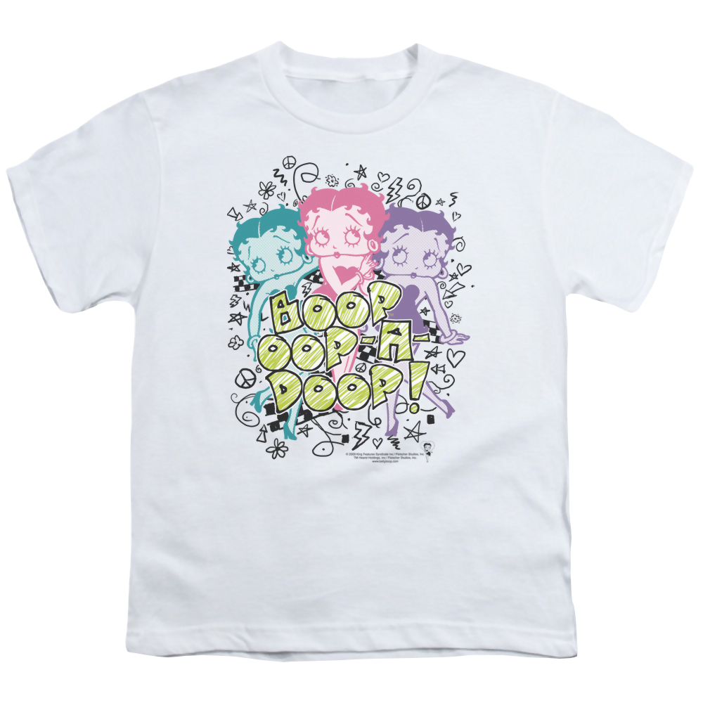 Betty Boop Sketch - Youth T-Shirt Hoodie, Sweatshirt | ZylaModa.com