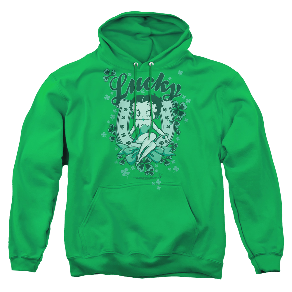 Betty Boop Lucky Boop - Pullover Hoodie T-Shirts, Sweatshirt | ZylaModa.com