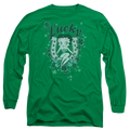 Betty Boop Lucky Boop - Men's Long Sleeve T-Shirt Hoodie, Sweatshirt | ZylaModa.com