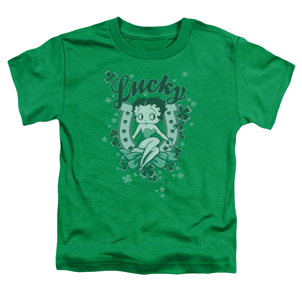 Betty Boop Lucky Boop - Kid's T-Shirt Hoodie, Sweatshirt | ZylaModa.com