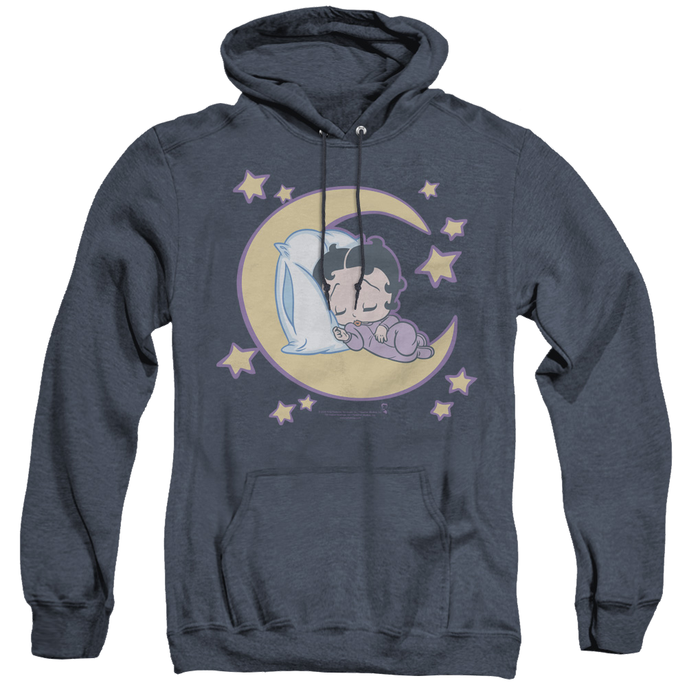 Betty Boop Sleepy Time - Heather Pullover Hoodie T-Shirts, Sweatshirt | ZylaModa.com