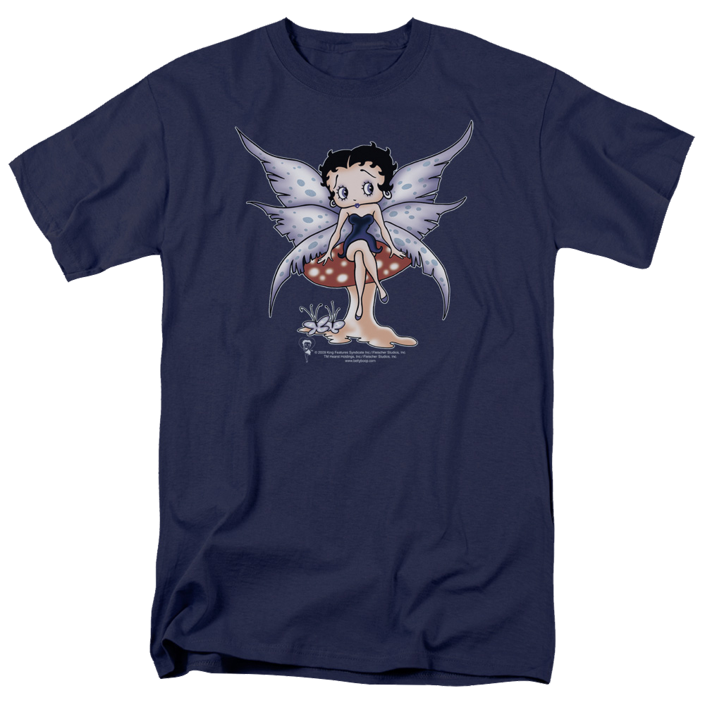 Betty Boop Mushroom Fairy - Men's Regular Fit T-Shirt Hoodie, Sweatshirt | ZylaModa.com